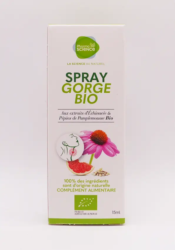 Spray gorge bio 15 mL pharmascience