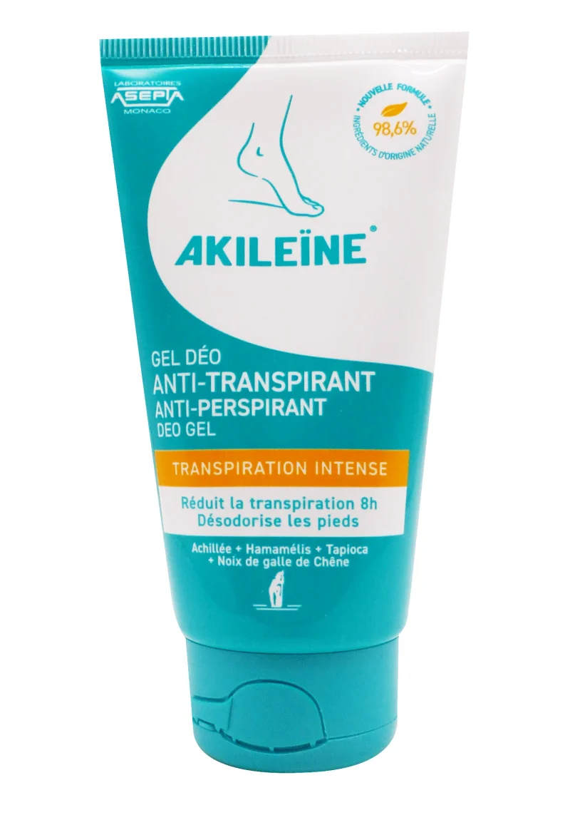 akileine gel déo anti transpirant