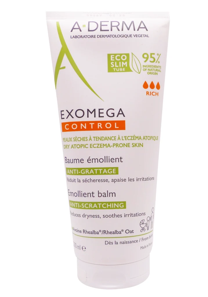 A-DERMA BAUME ANTI-GRATTAGE 200ML 2 exomega control aderma baume emolient
