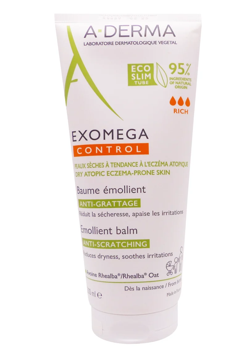 exomega control aderma baume emolient