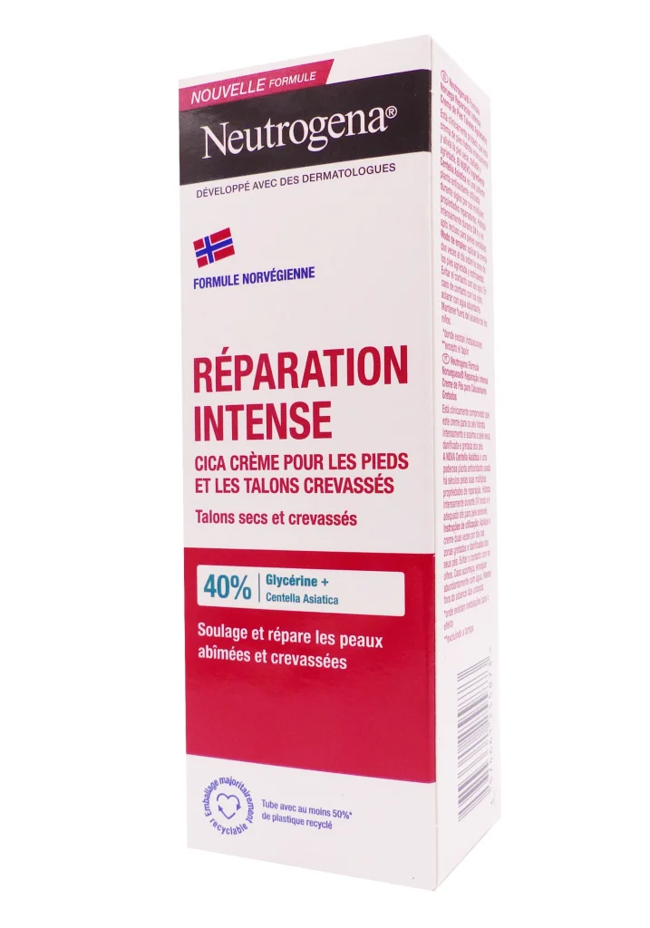 NEUTROGENA PIED CREME TALONS CREVASSES 50ML 2 neutrogena reparation intense