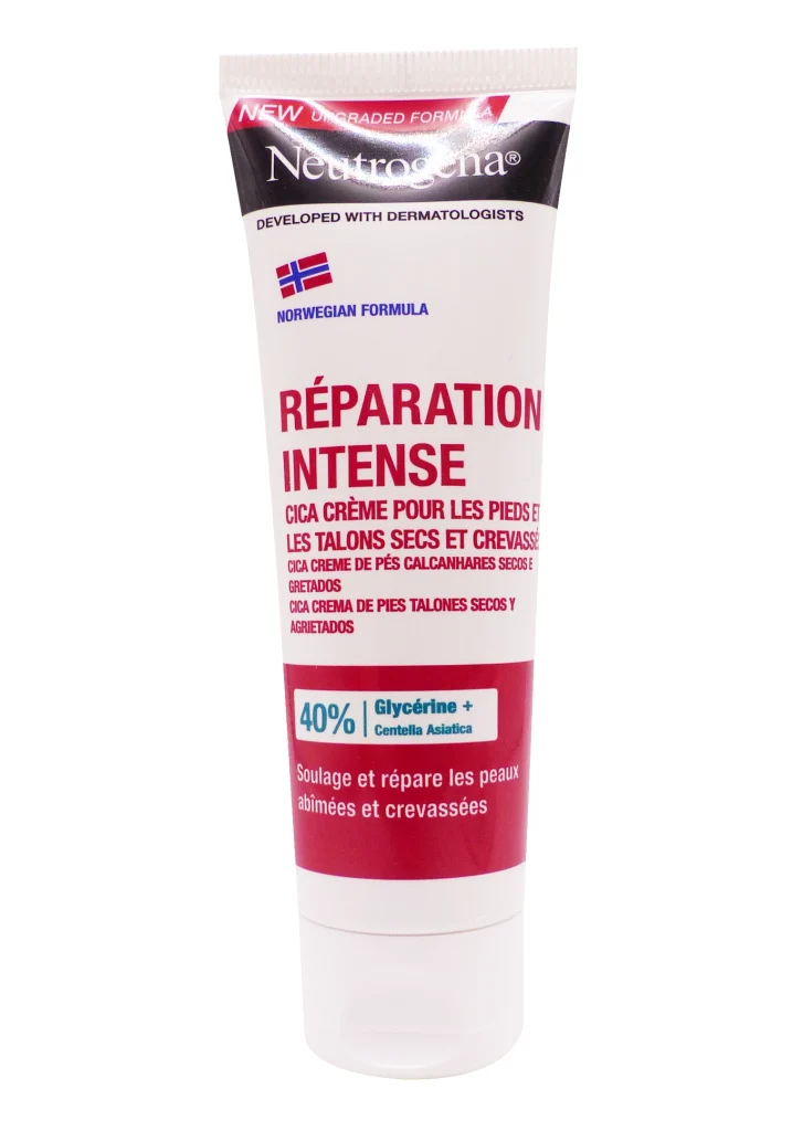 NEUTROGENA PIED CREME TALONS CREVASSES 50ML 3 tube neutrogena reparation intense