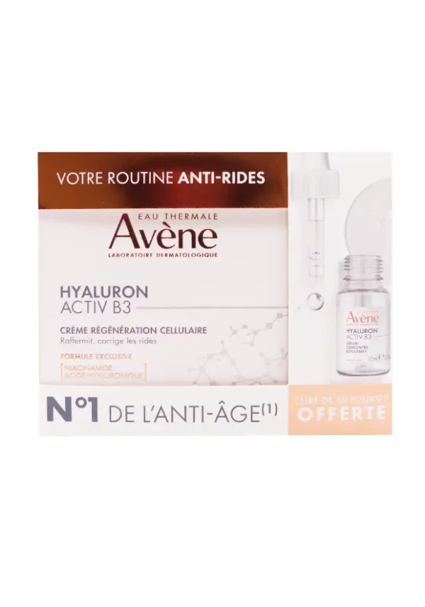 hyaluron activ B3 crème routine anti rides avène