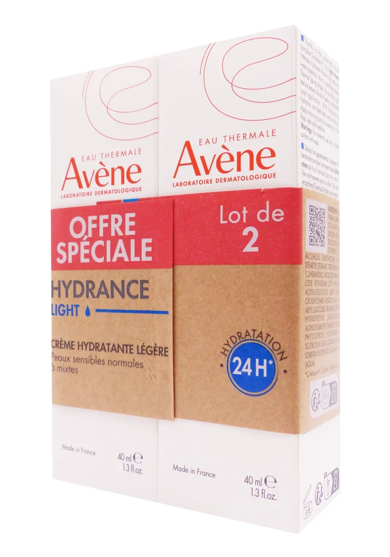 avene lot de 2