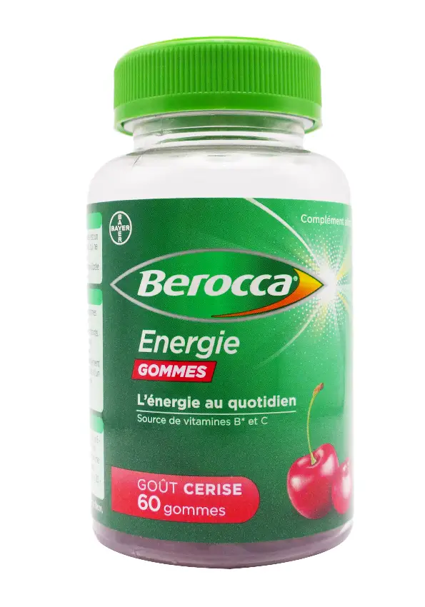 berocca 60 gommes gout cerise