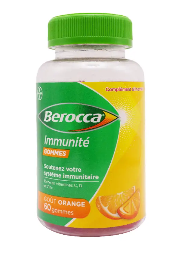 berocca 60 gommes gout orange