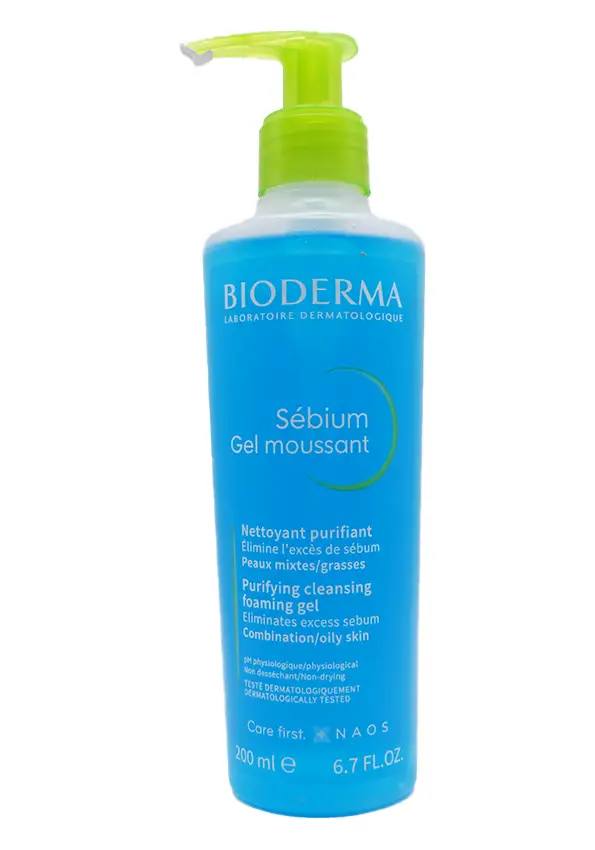 bioderma sébium gel moussant 200ml