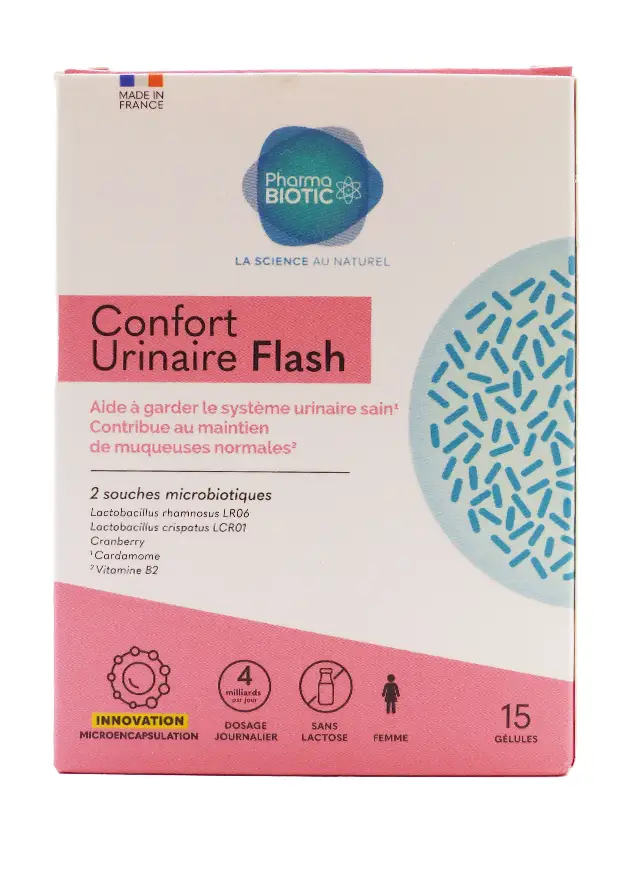 confort urinaire flash 15 gélules