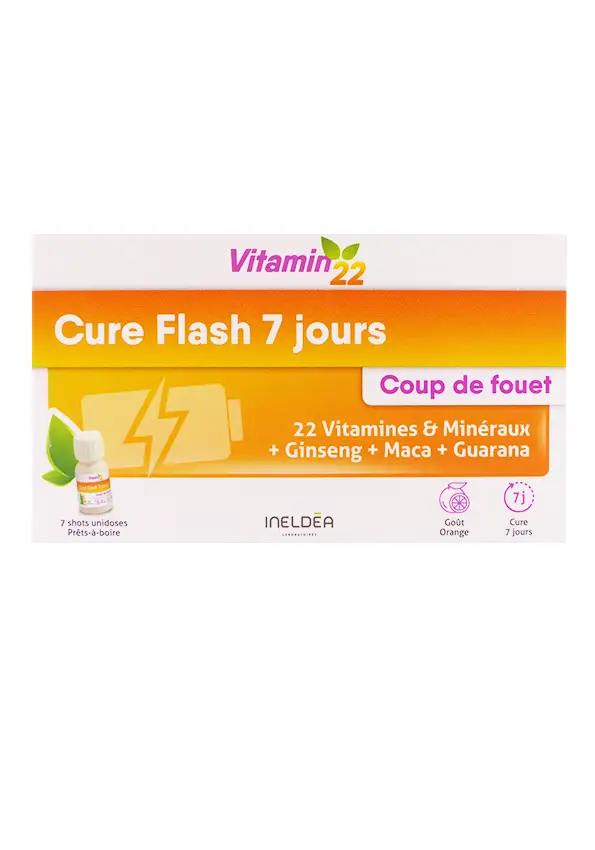 cure flash 7 jour vitamin 22