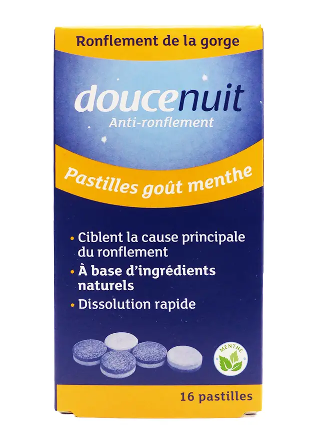 douce nuit 16 pastilles gout menthe