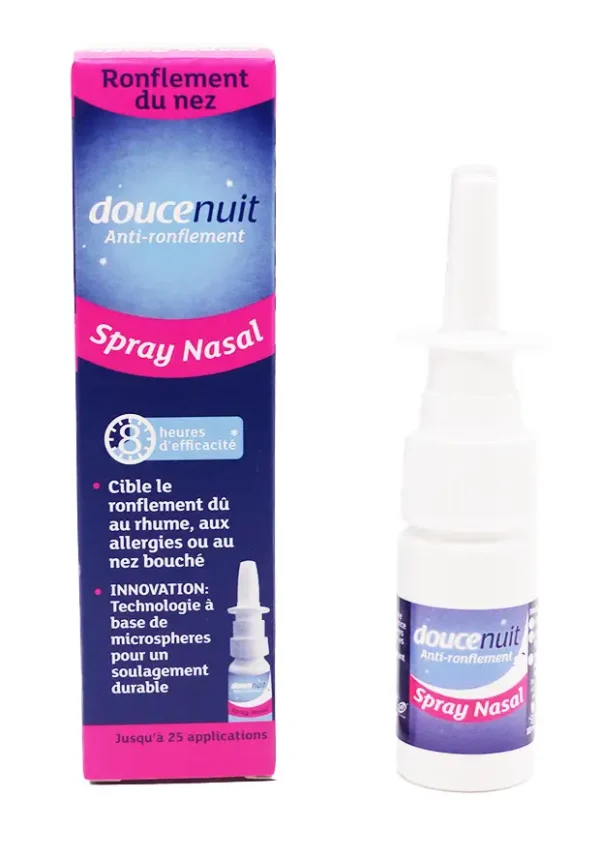 douce nuit spray nasal anti ronflement 25 applications