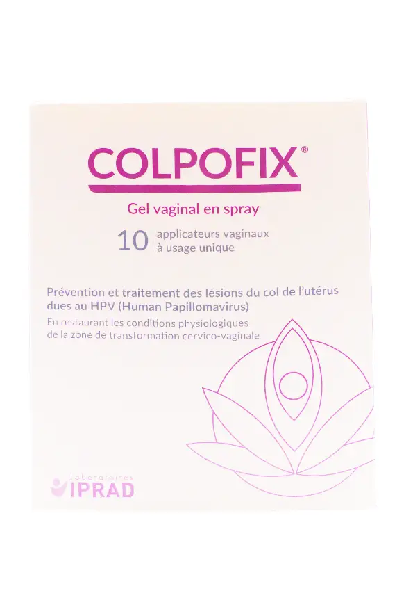 COLPOFIX 10 APPLICATEURS VAGINAUX 20ML 1 gel vaginal en spray 10 applicateurs