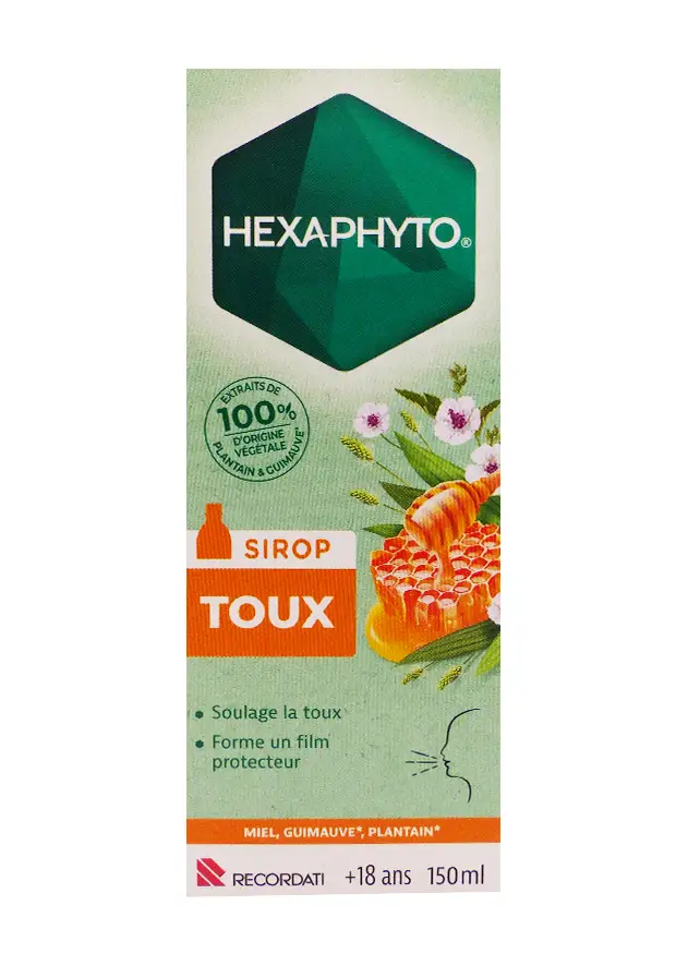 hexaphyto sirop toux 150 mL