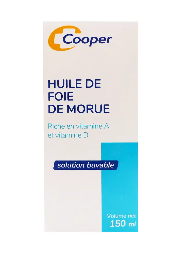 huile de foie de morue 150 mL cooper