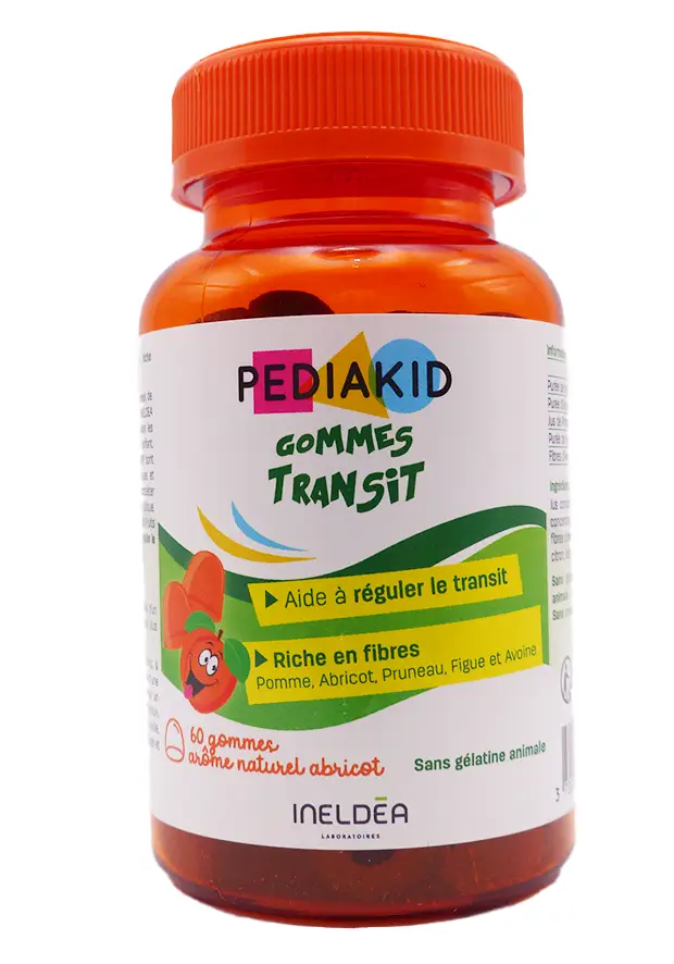 pédiakid 60 gommes transit