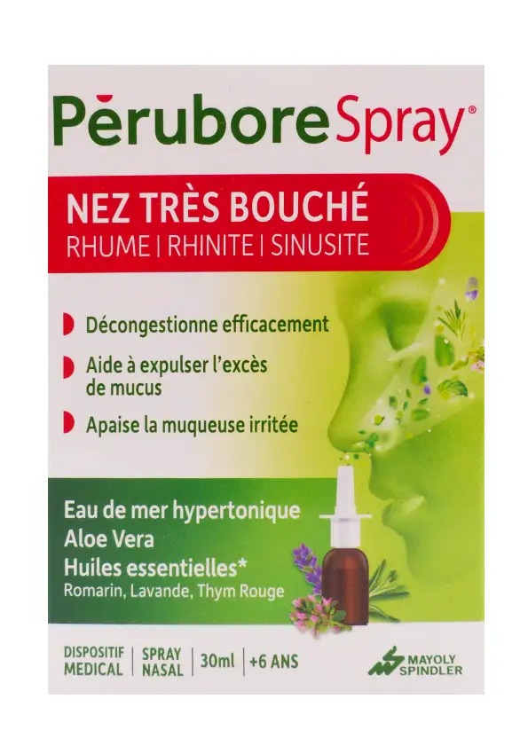 peruborespray nez tres bouché