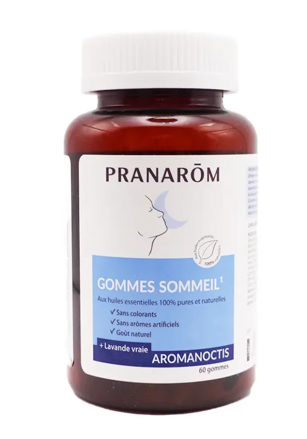 aromanoctis pranarom gomme sommeil boite de 60