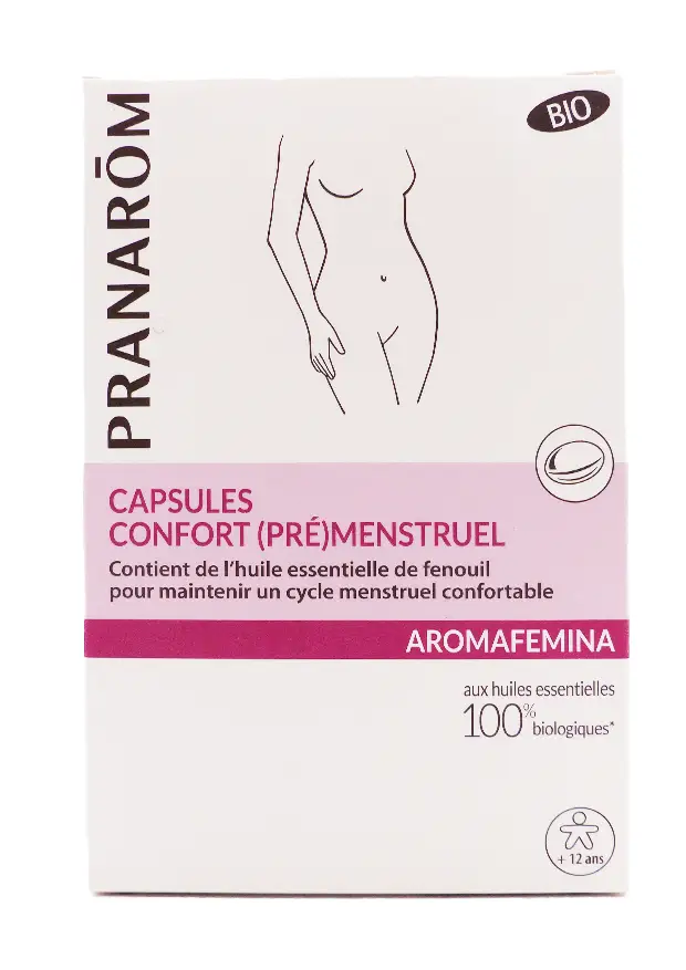 pranarom capsules confort (pré)menstruel bio