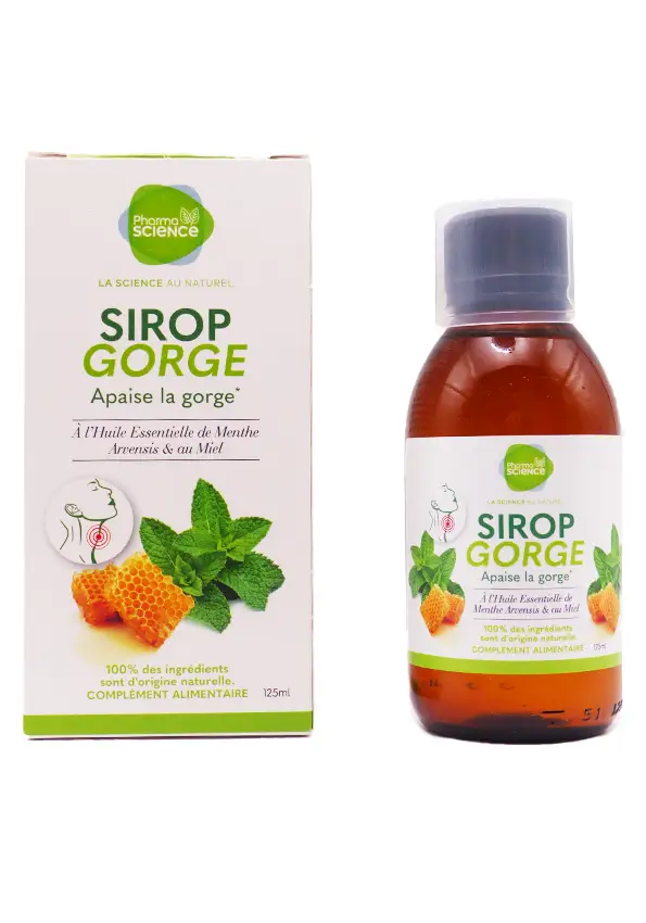 sirop gorge 125mL