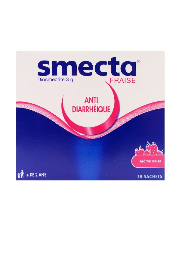 smecta fraise 18 sachets