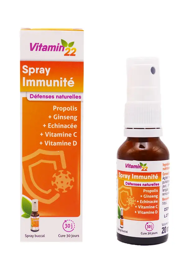 spray immunité vitamin 22