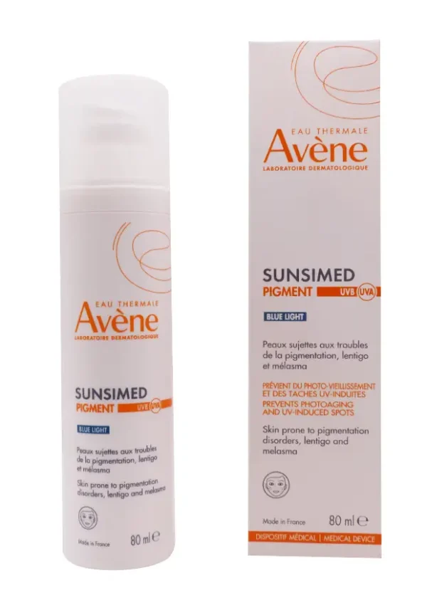 sunsimed pigment blue light 80 mL avene