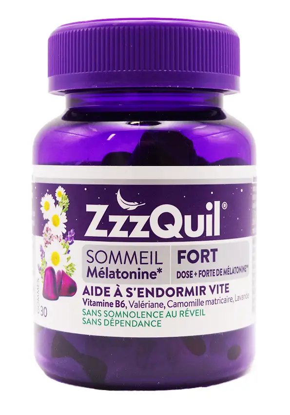 zzzquil sommeil fort 30gommes