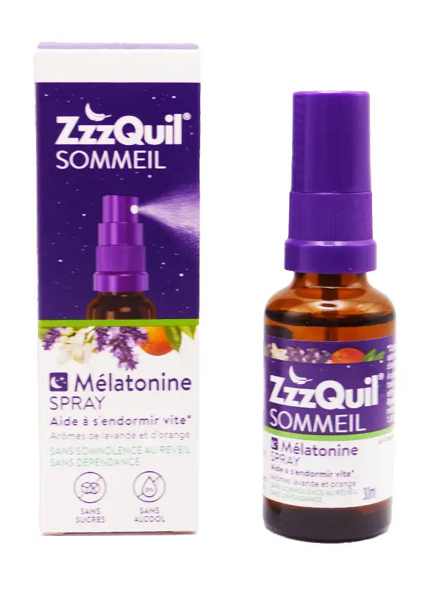 ZzzQuil Sommeil Spray mélatonine 30 mL