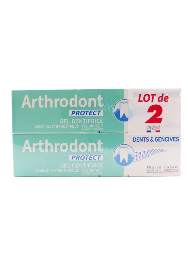 arthrodont gel dentifrice lot de 2