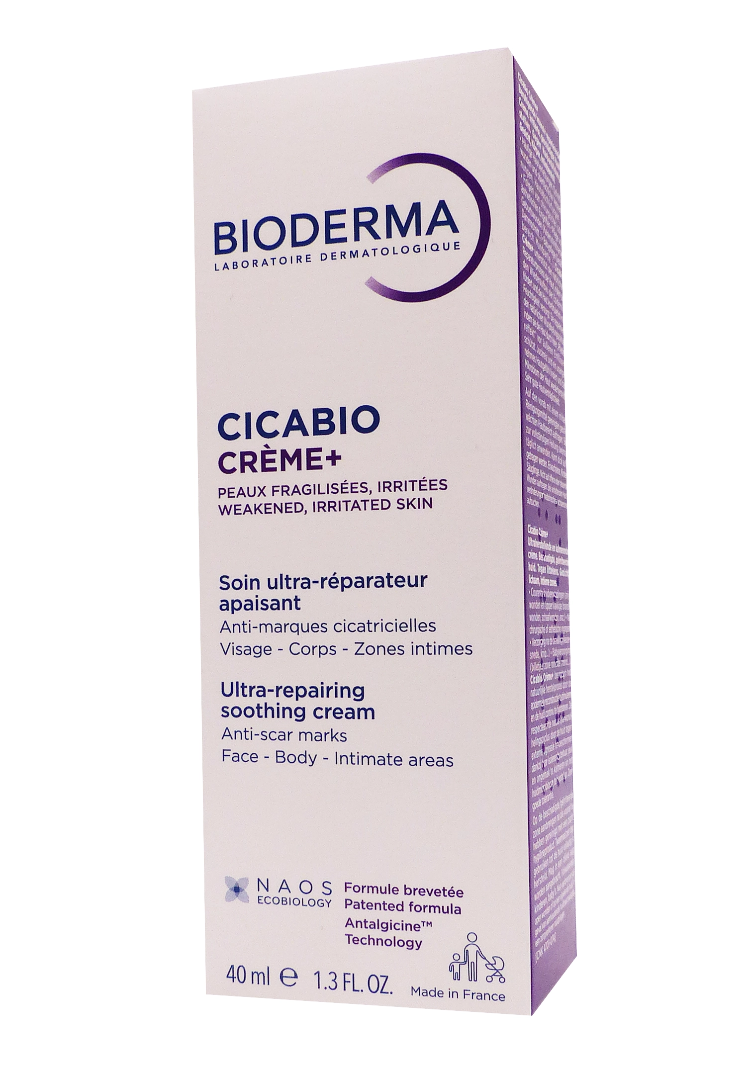BIODERMA CICABIO CREME 40ML 1 bioderma cicabio creme + 40 ml