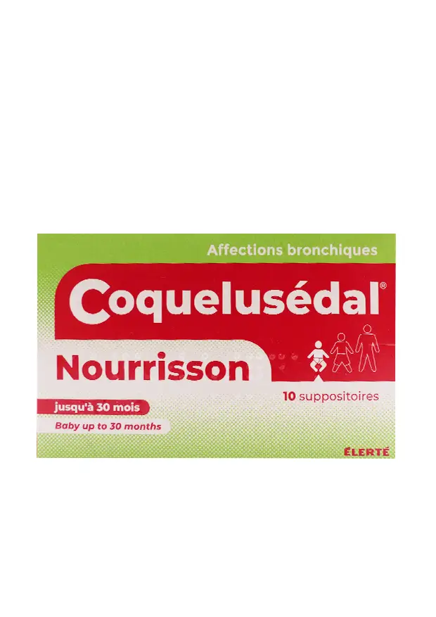 coquelusédal nourrisson 10 suppositoires