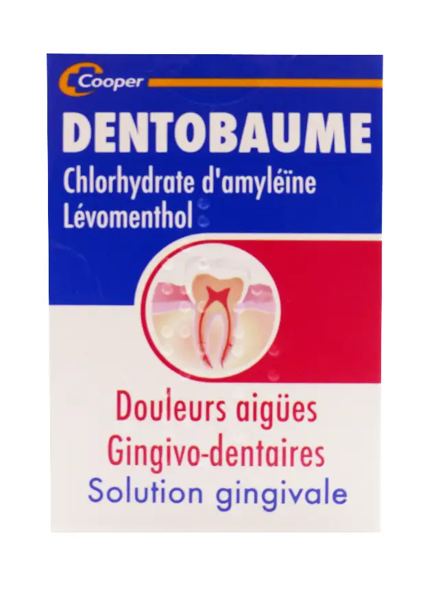 dentobaume douleur aigues solution gingivale