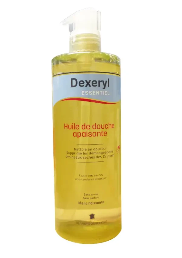 dexeryl huile de douche apaisante 500 ml