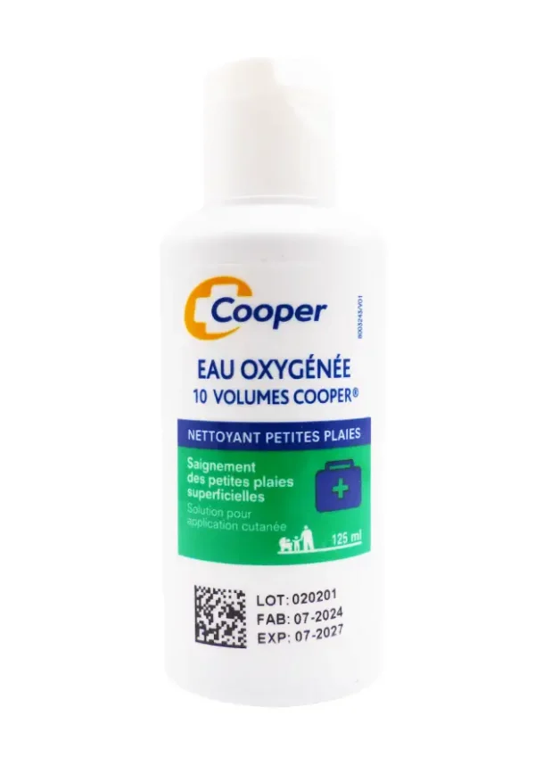 eau oxygénée 10 volumes 125 mL cooper