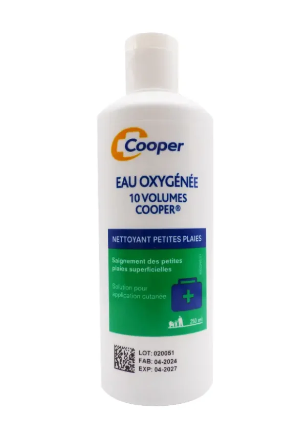 eau oxygénée 10 volumes cooper 250 mL