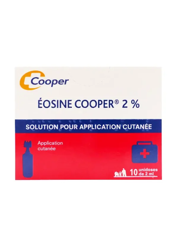 eosine cooper 2% 10 unidoses de 2 mL