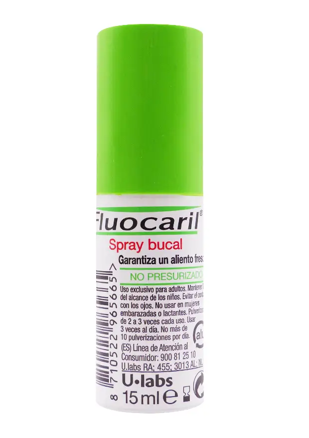 fluocaril 15 ml dos spray buccal