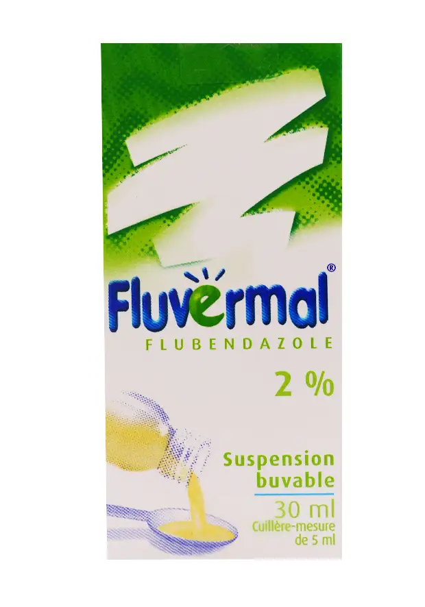 fluvermal 2 suspension buvable 30 mL