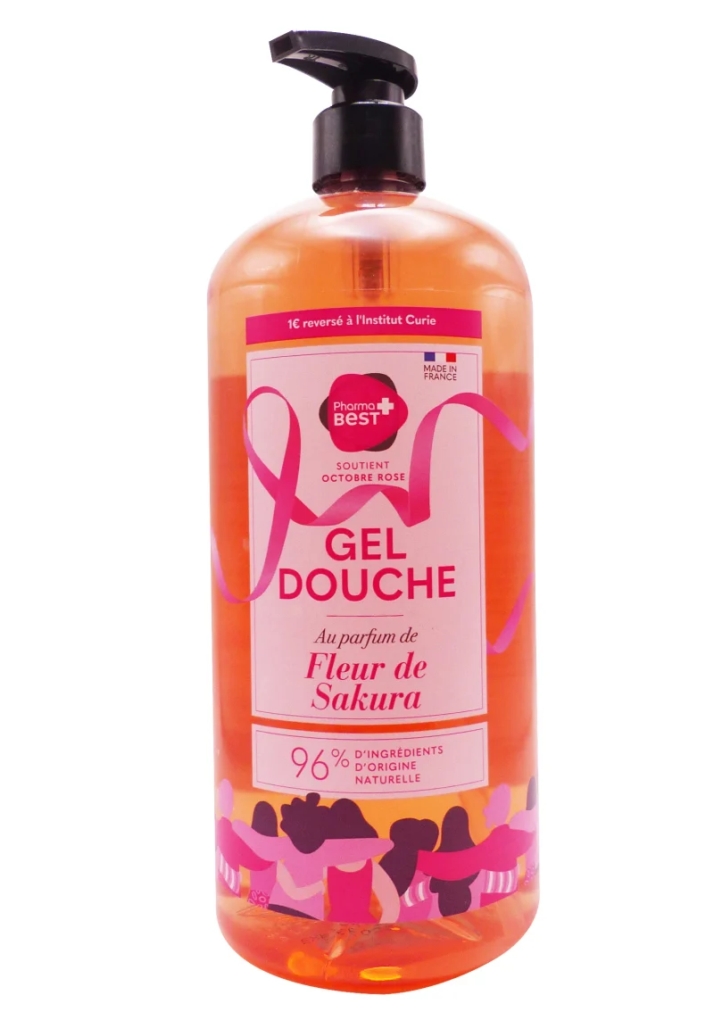 gel douche fleur de sakura 1L