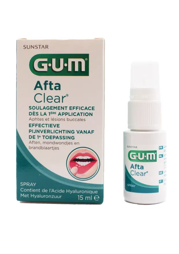 gum spray afta clear spray 15 ml