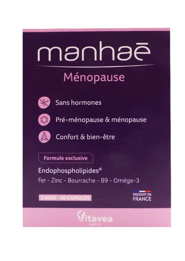 manhaé ménopause 60 capsules vitavea