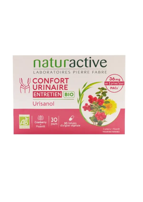 urisanol naturactive confort urinaire 30 gélules