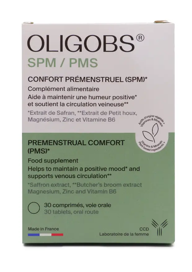 oligobs confort prémenstruel 30 comprimés