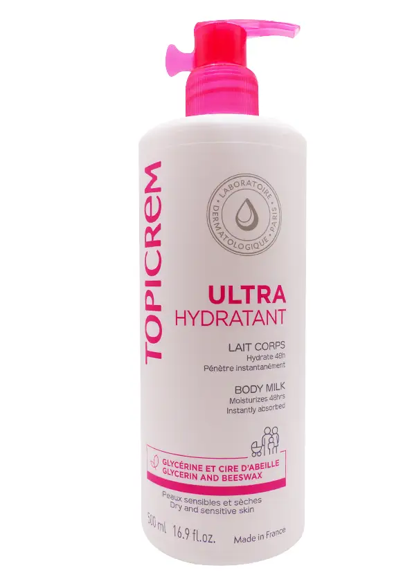 topicrem ultra hydratant lait corps 500 mL