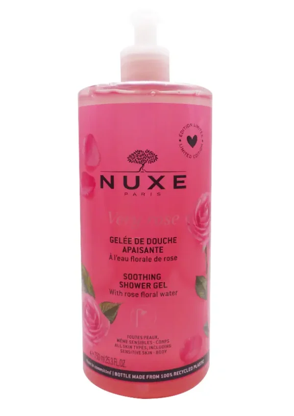 very rose gelée de douche 750 ml