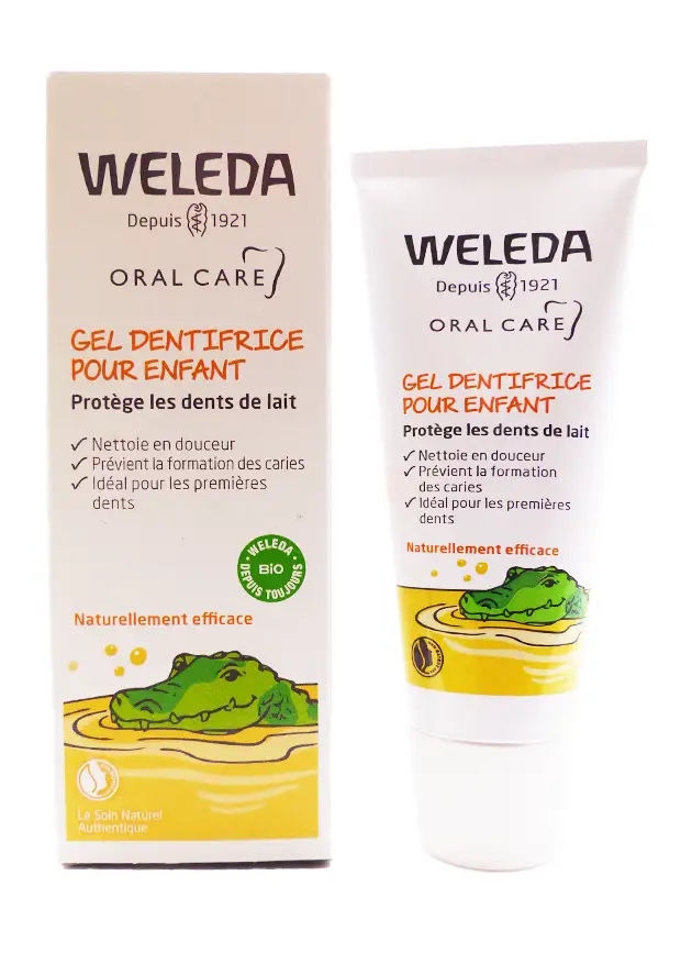 weleda gel dentifrice pour enfant