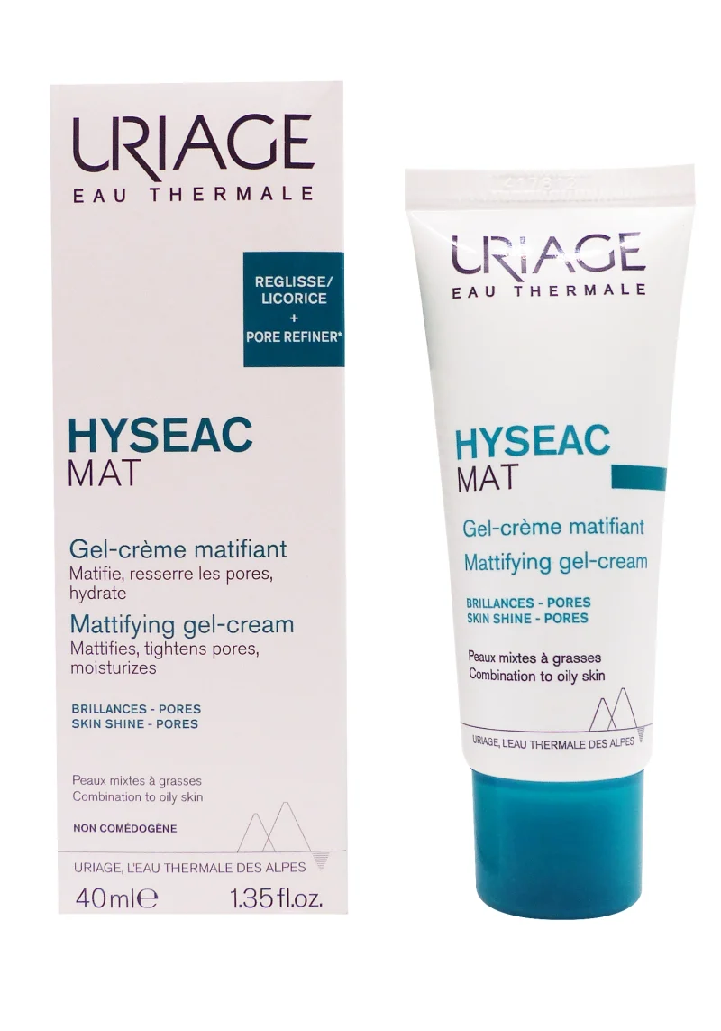 Uriage hyseac mat gel creme matifiant 40 ml