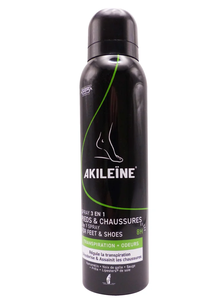 AKILEINE SPRAY 3 EN1 PIEDS ET CHAUSSURES 150 ML 2 akileine sprau pieds et chaussures