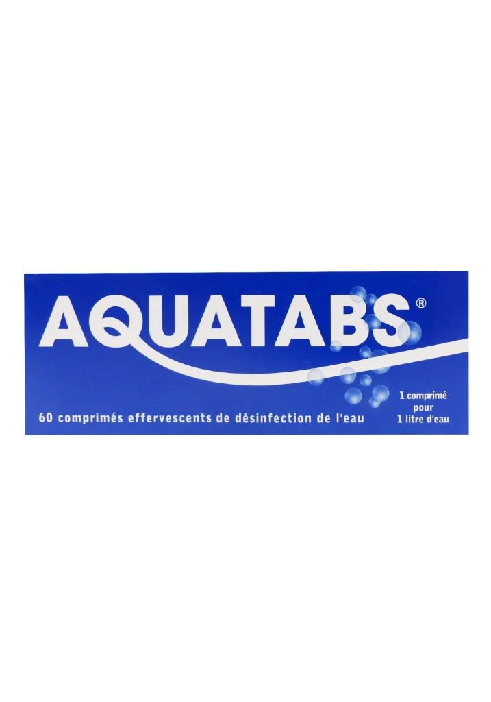 AQUATABS 60 COMPRIMES EFFVESCENTS 3,5MG 2 aquatabs