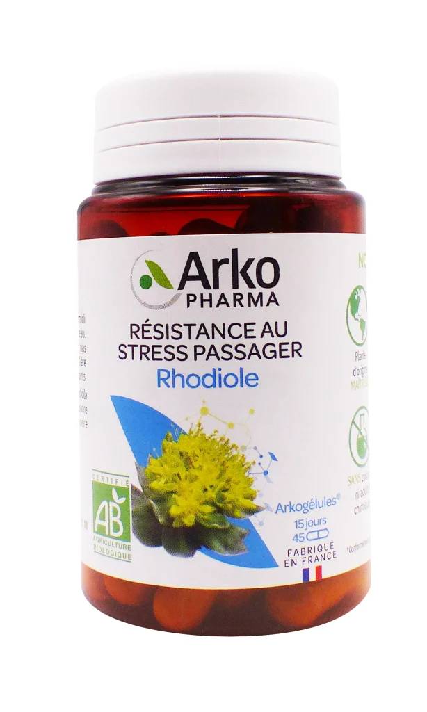 ARKOGELULES RHODIOLE BIO 45 GELULES ARKOPHARMA 2 arko rhodiole 45 gelules